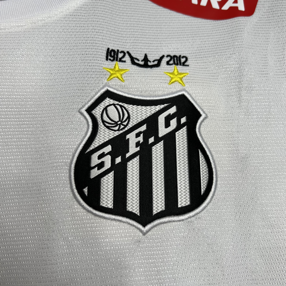 2011-2012 Santos Club Retro Centennial Home Jersey Football Shirt 1:1 China Quality