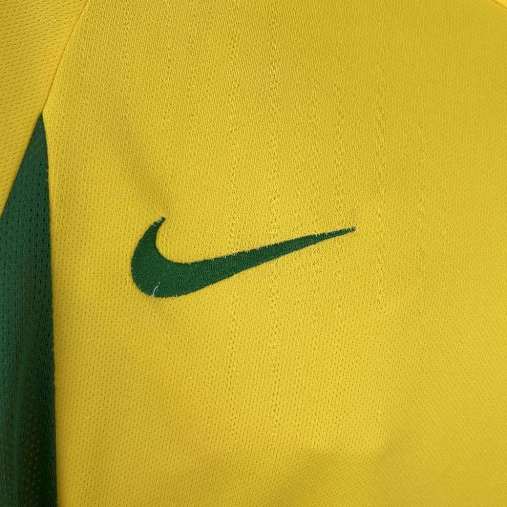 2002 Brazil Retro Home Football jersey Fan edition 1:1 China Quality