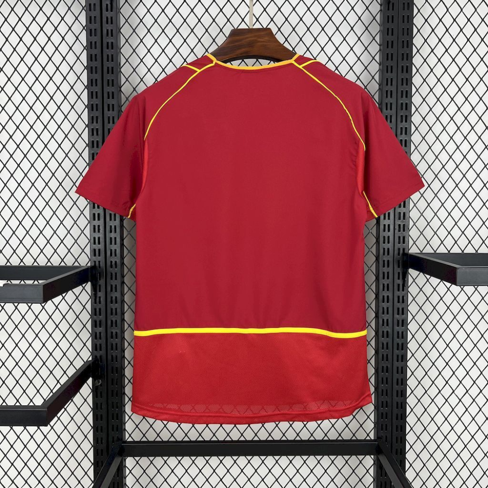 2002 Portugal Retro Home Football jersey Fan edition 1:1 China Quality