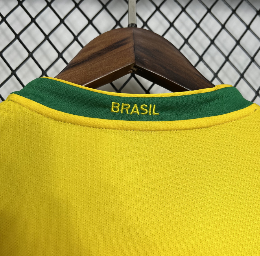 2006 Brazil Retro Home Football jersey Fan edition 1:1 China Quality