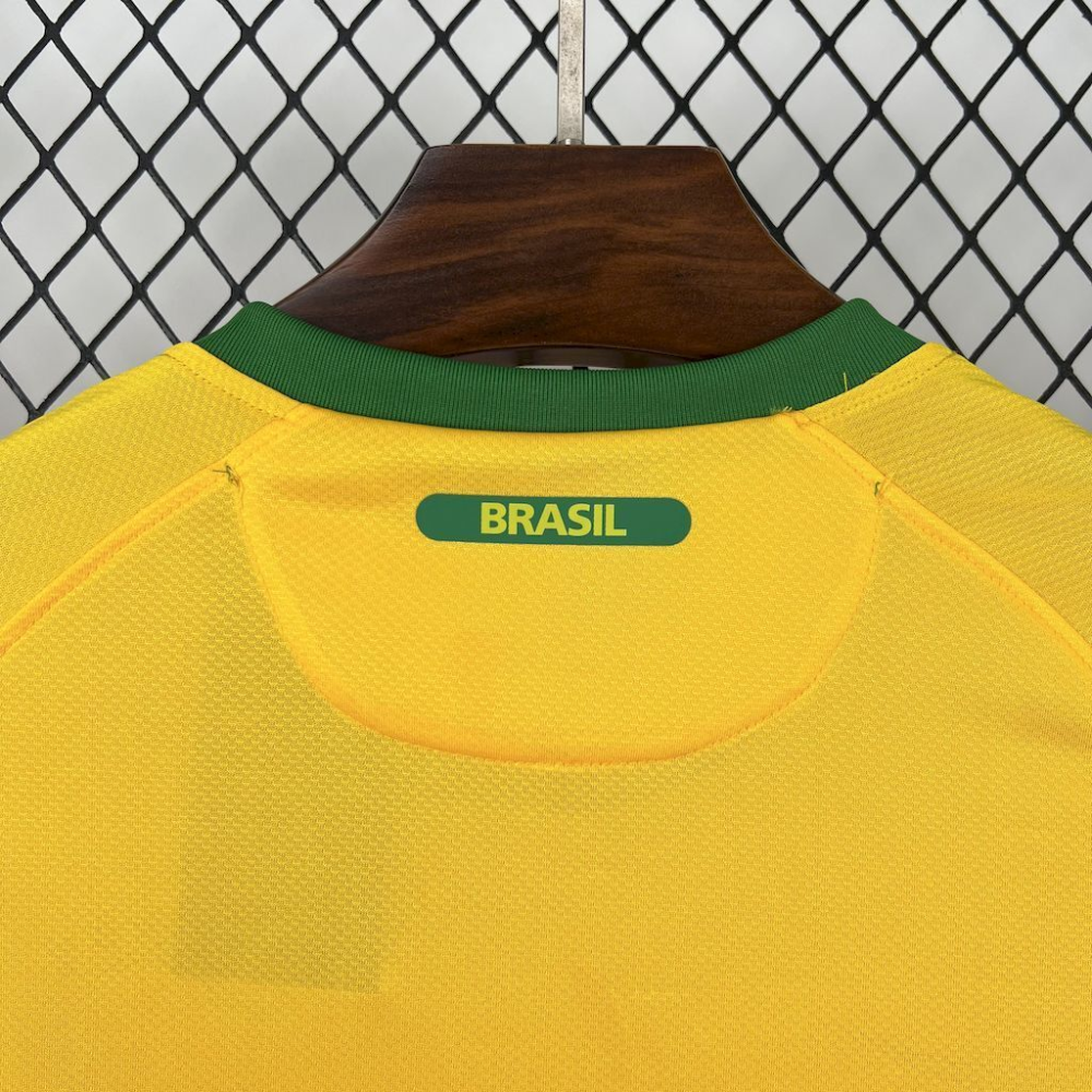 2010 Brazil Retro Home Football jersey Fan edition 1:1 China Quality