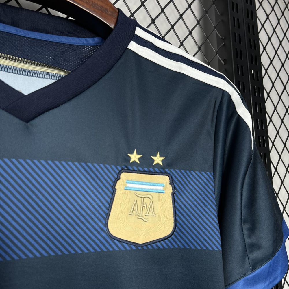 2014 Argentina Retro Away Football jersey Fan edition 1:1  China Quality
