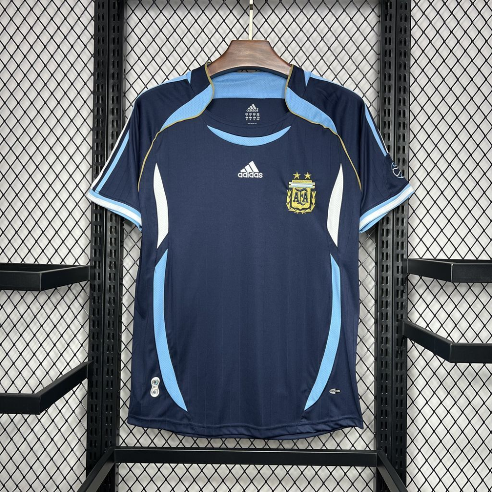 2006 Argentina Retro Away Football jersey Fan edition 1:1 China Quality