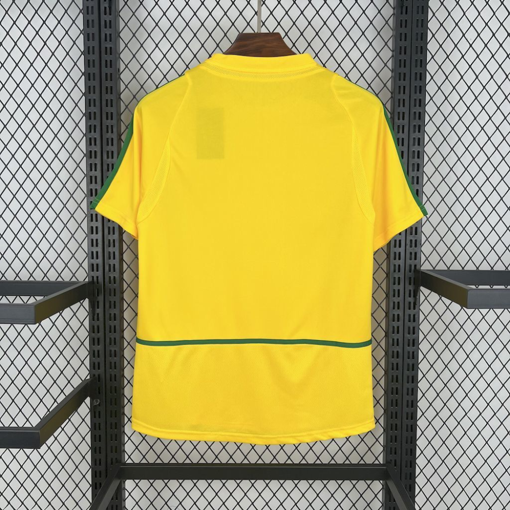 2002 Brazil Retro Home Football jersey Fan edition 1:1 China Quality