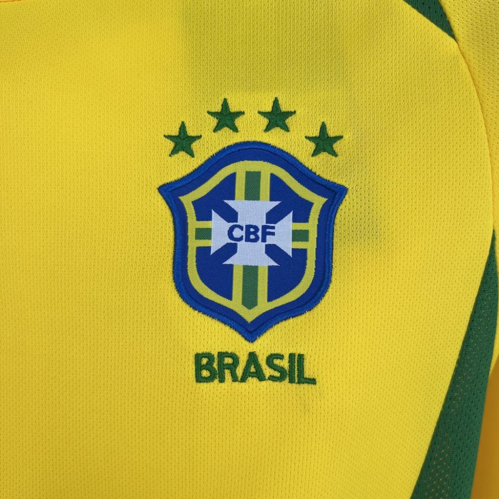 2002 Brazil Retro Home Football jersey Fan edition 1:1 China Quality
