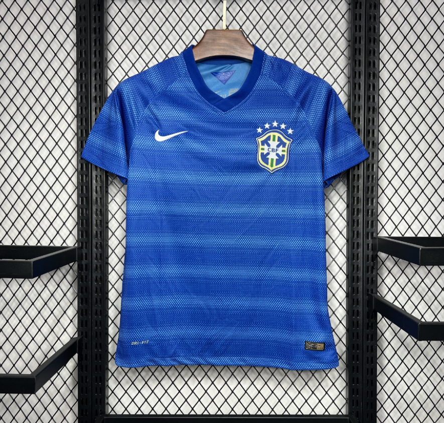 2014 Brazil Retro Away Football jersey Fan edition 1:1 China Quality
