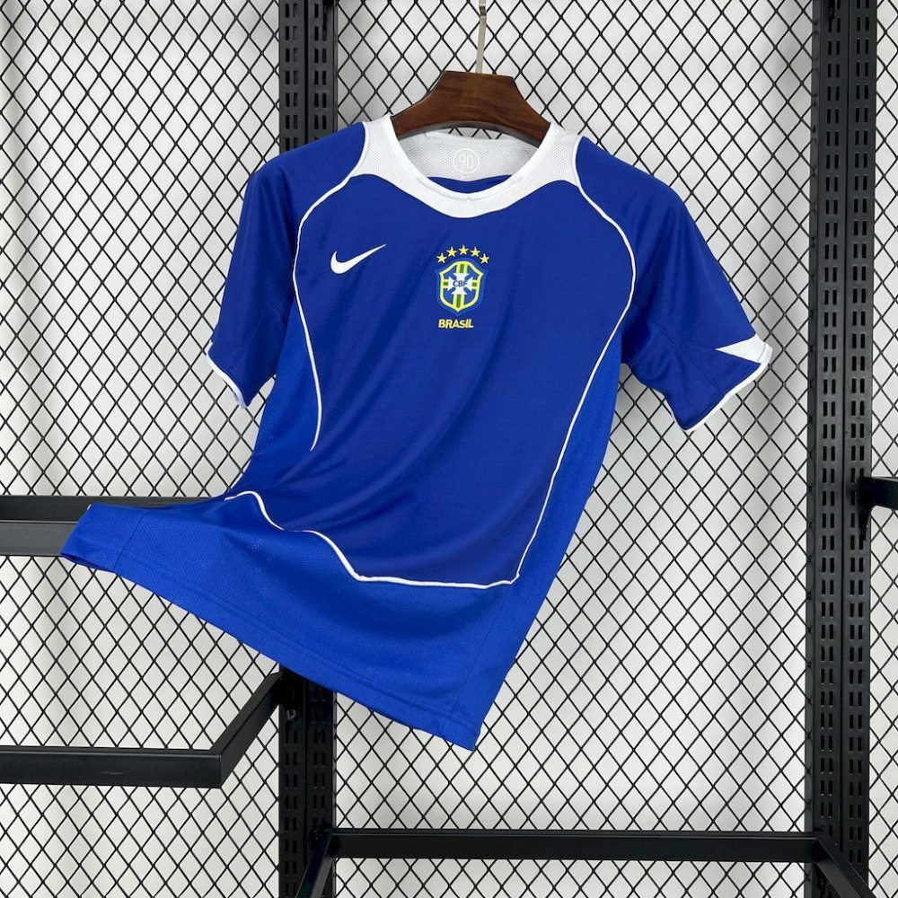 2004-2006 Brazil Retro Away Football jersey Fan edition 1:1 China Quality