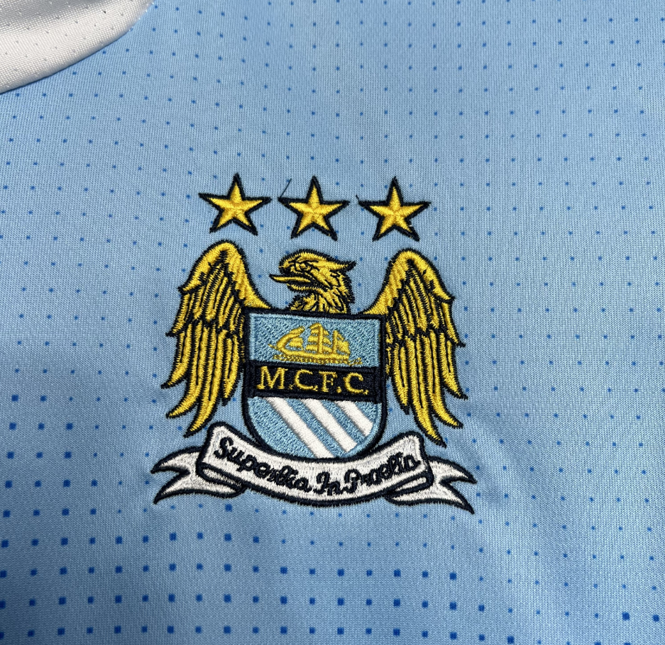 2011-2012 Manchester City Club Retro Home Jersey Football Shirt 1:1 China Quality