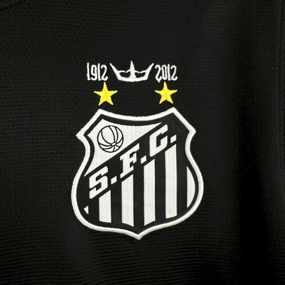 2011-2012 Santos Club Retro Black Jersey Football Shirt 1:1 China Quality
