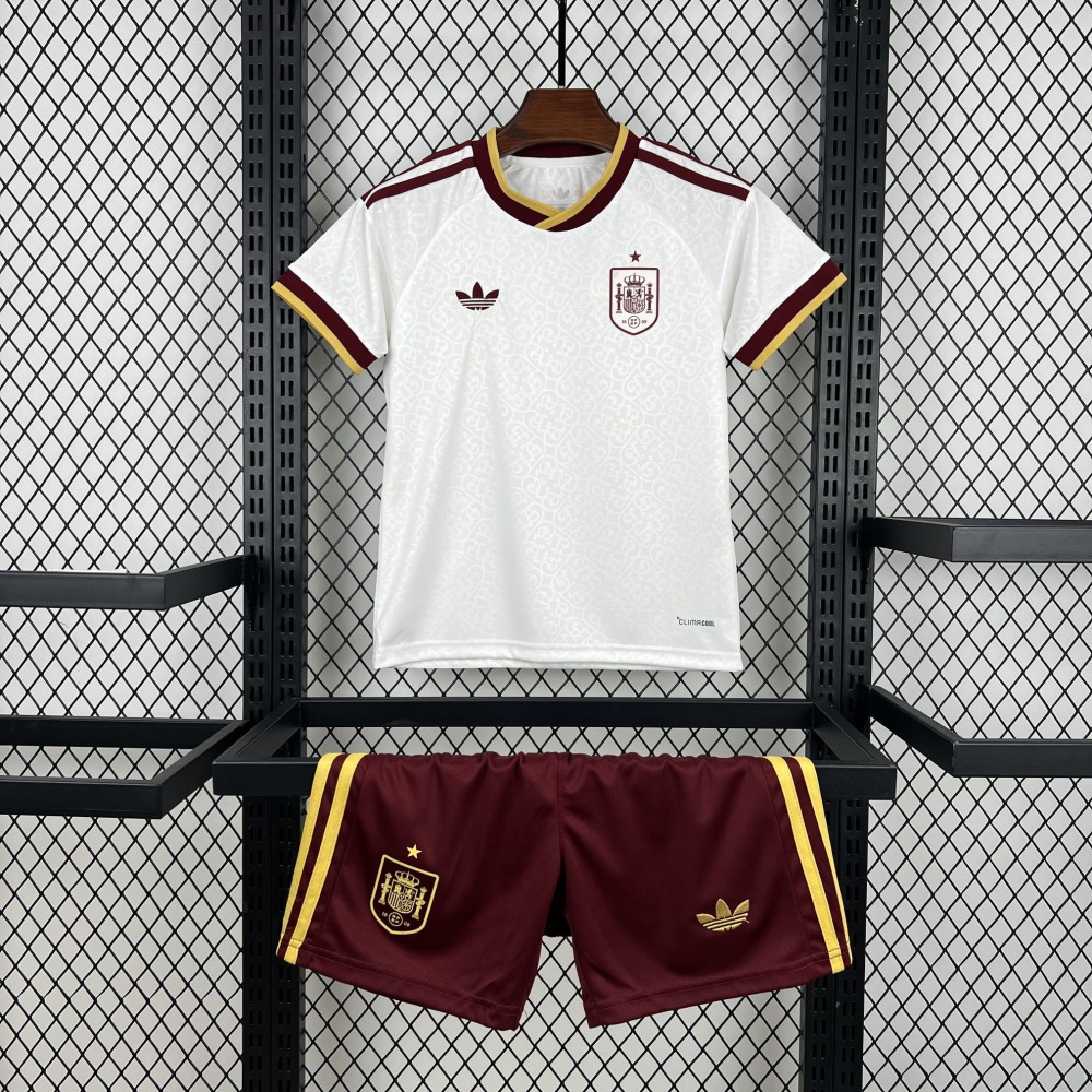 2026 World Cup KIDS Spain Away Football Shirt 1:1  China Quality