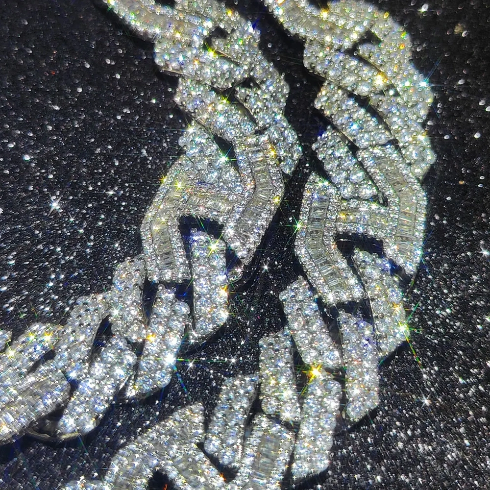 High Quality 15mm Hiphop Iced Out Cuban Link Chain Men Micro Paved Zircon 3:1 Pig Nose For Men Women Drop Shipping ﻿