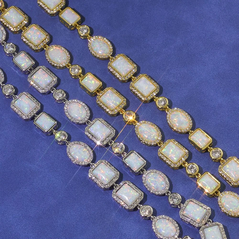 Hip Hop Custom Letter Name Logo Pendant Necklace with Zircon Diamond Polygonal Personality Exaggerated Medal