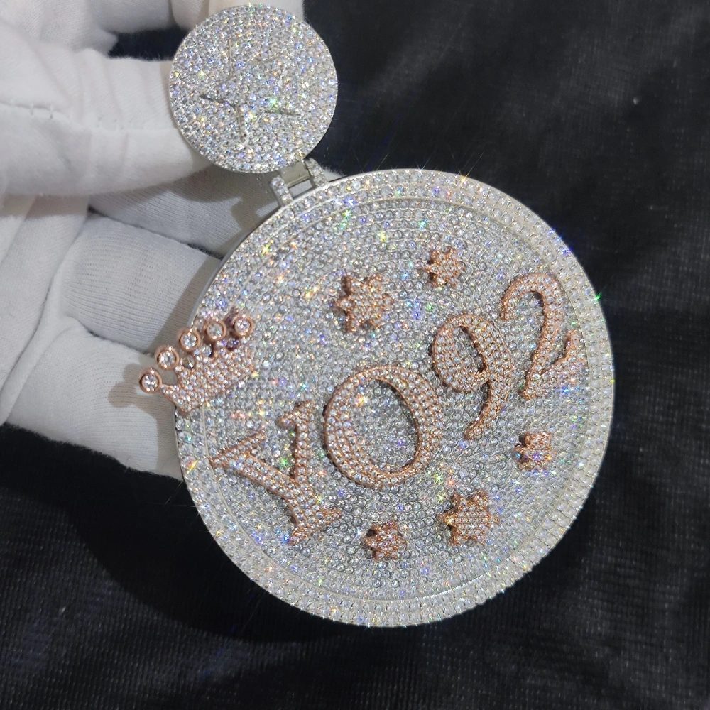 3D Pendant with Custom Design - Unique Personalized Necklace for Men and Women, Multiple Shapes and Symbol, Anniversary Gift