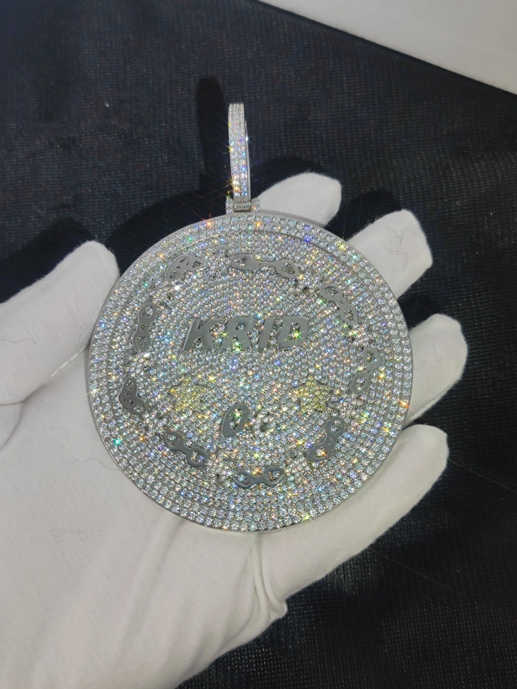3D Pendant with Custom Design - Unique Personalized Necklace for Men and Women, Multiple Shapes and Symbol, Anniversary Gift