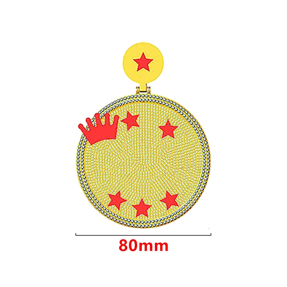 Fine Jewelry S925 Vvs Moissanite Chain Iced Out Custom Pass Diamond Tester Moissanite Pendant Necklace Hiphop