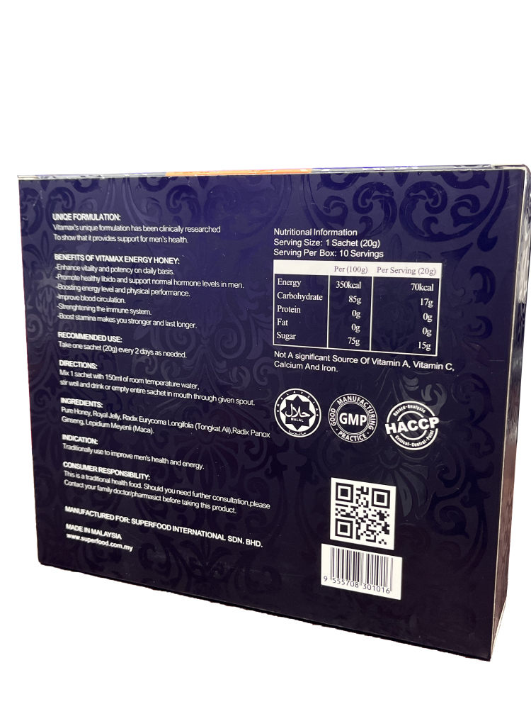 Energy Honey Instant Premix (with Maca)