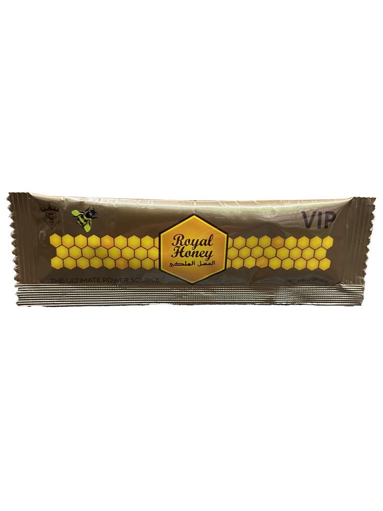 Premium VIP Honey-Based Male Enhancement Supplement - 12 Sachets x 20g