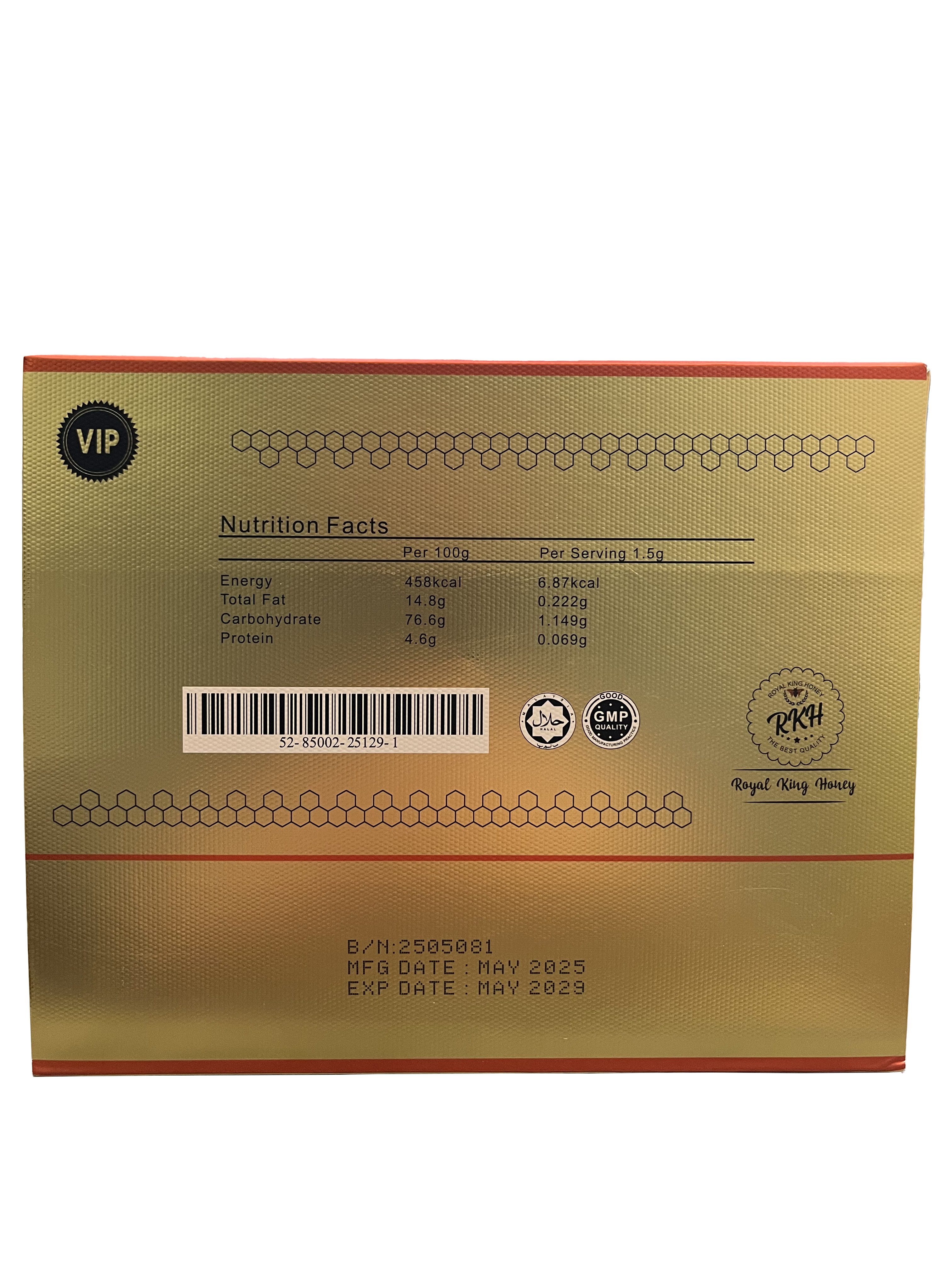Royal King Honey (100% BIO) - 10g × 24 Sachets