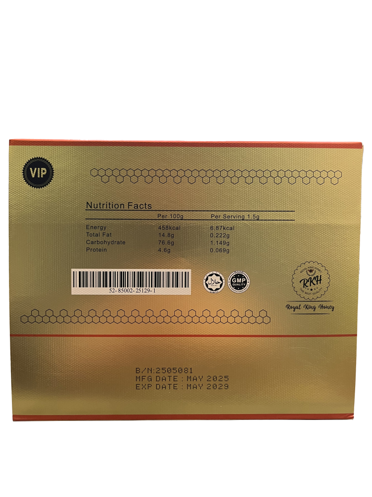 Royal King Honey (100% BIO) - 10g × 24 Sachets