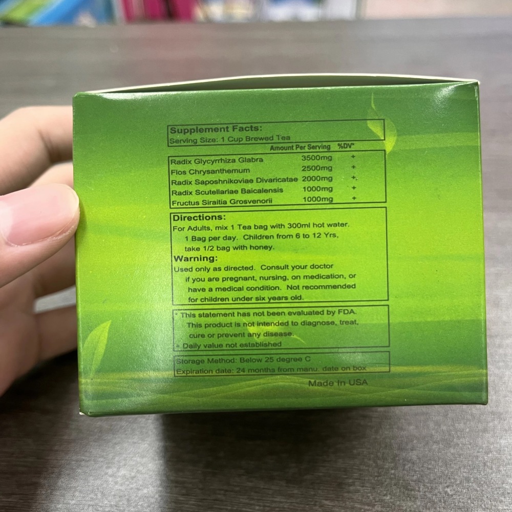 Tibetan Baicao Tea - Natural Plateau Herbal Wellness Blend, 10 Bags (10g Each) | Traditional Tibetan Formula