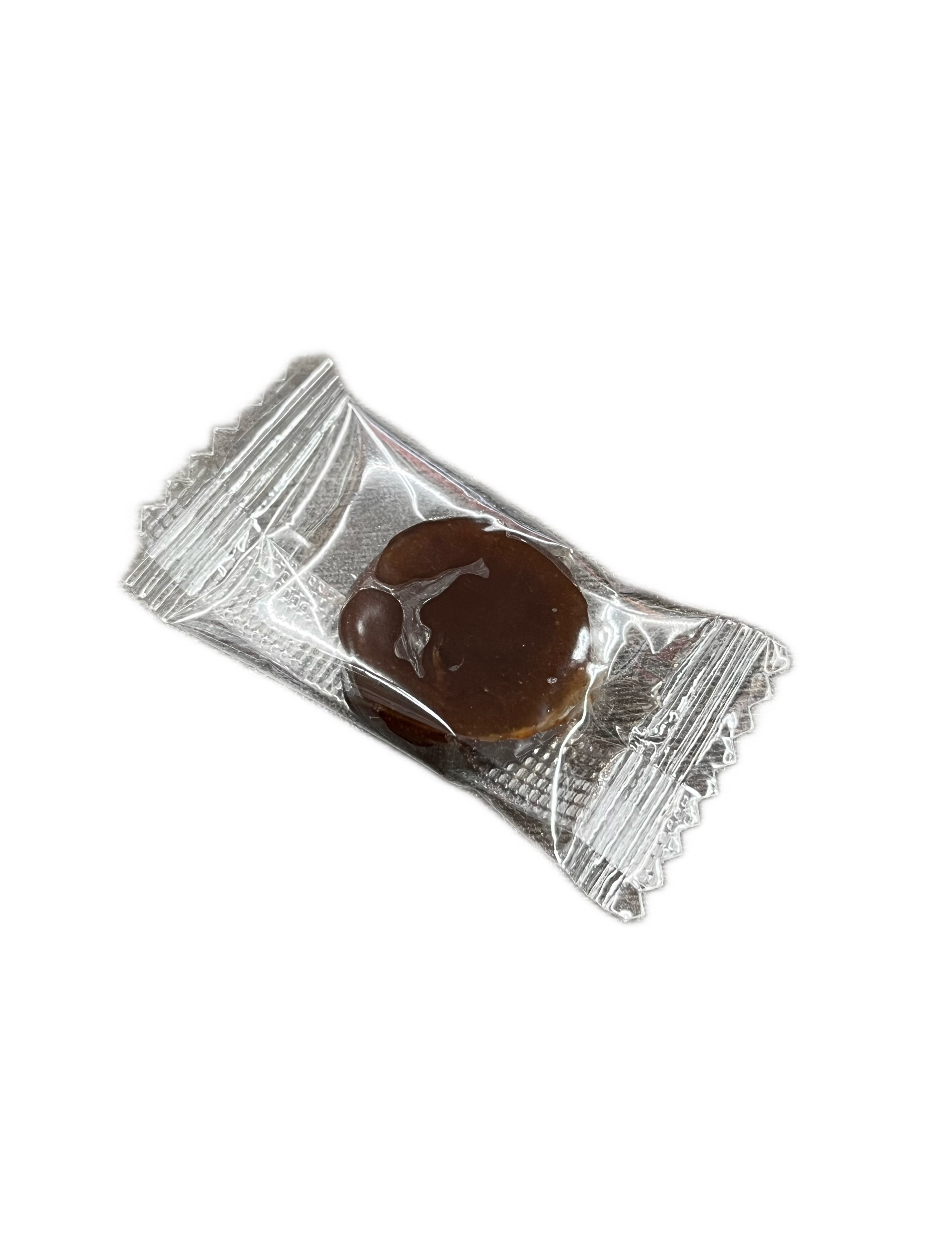 Organic Honey Candy Power - Natural Blend with Ginseng & Coffee (60 Pieces, 300g)