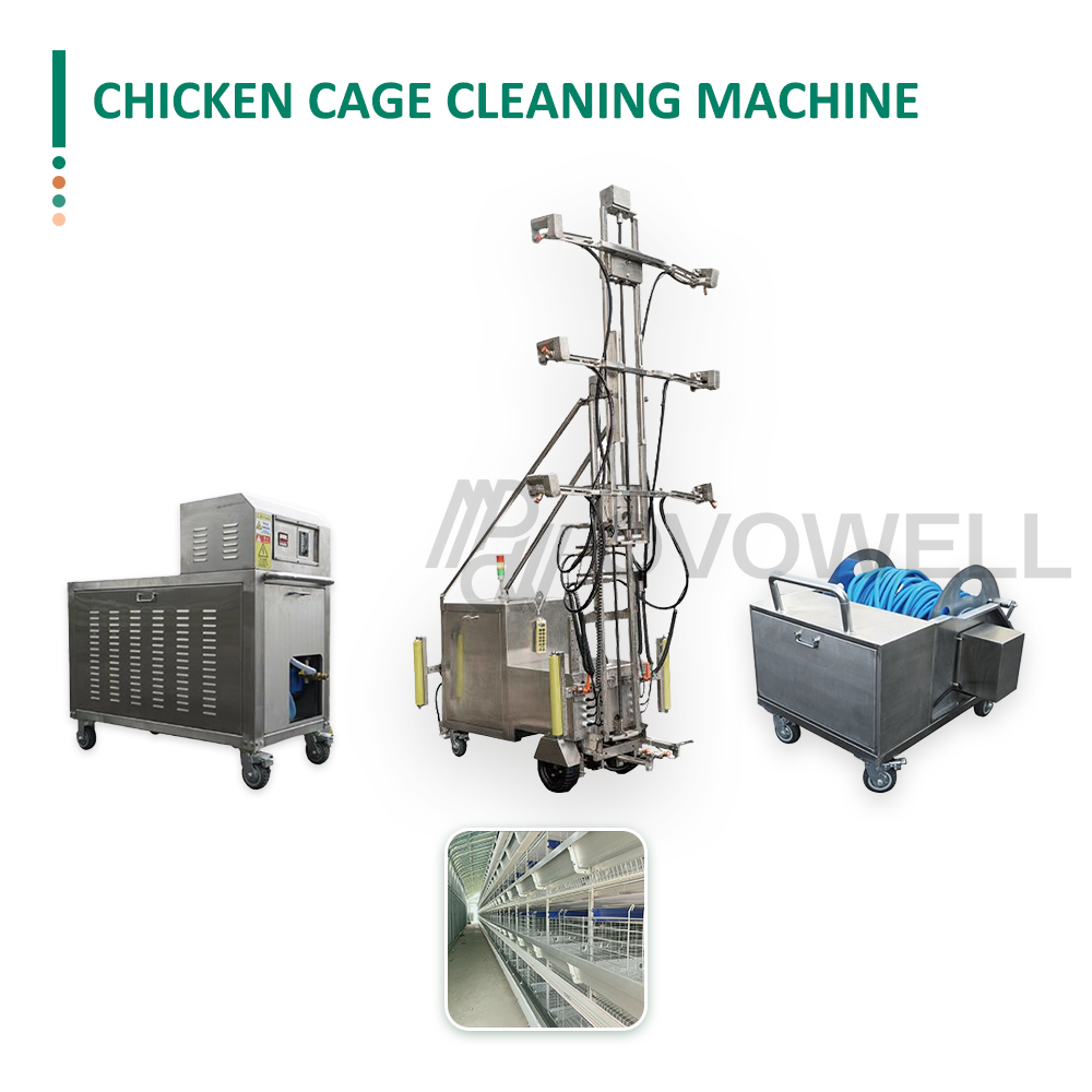 Chicken Cage Cleaning Machine for Poultry Houses