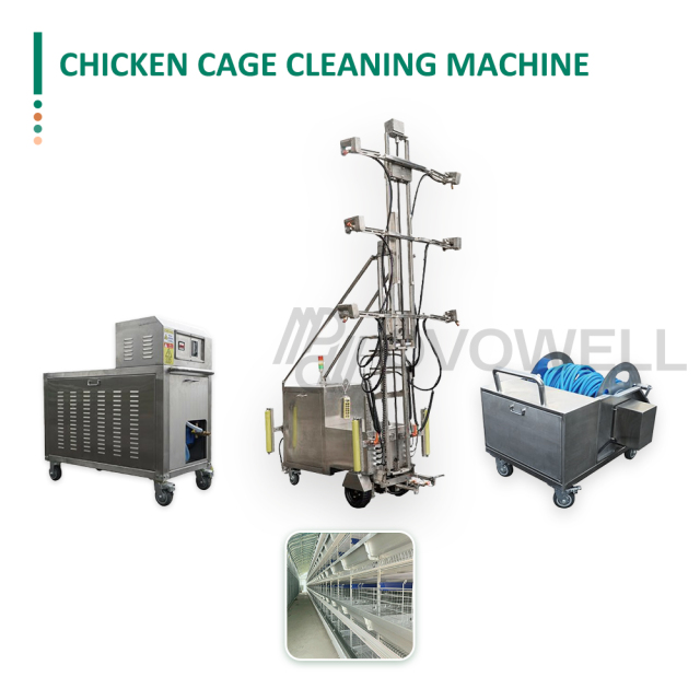 Chicken Cage Cleaning Machine for Poultry Houses