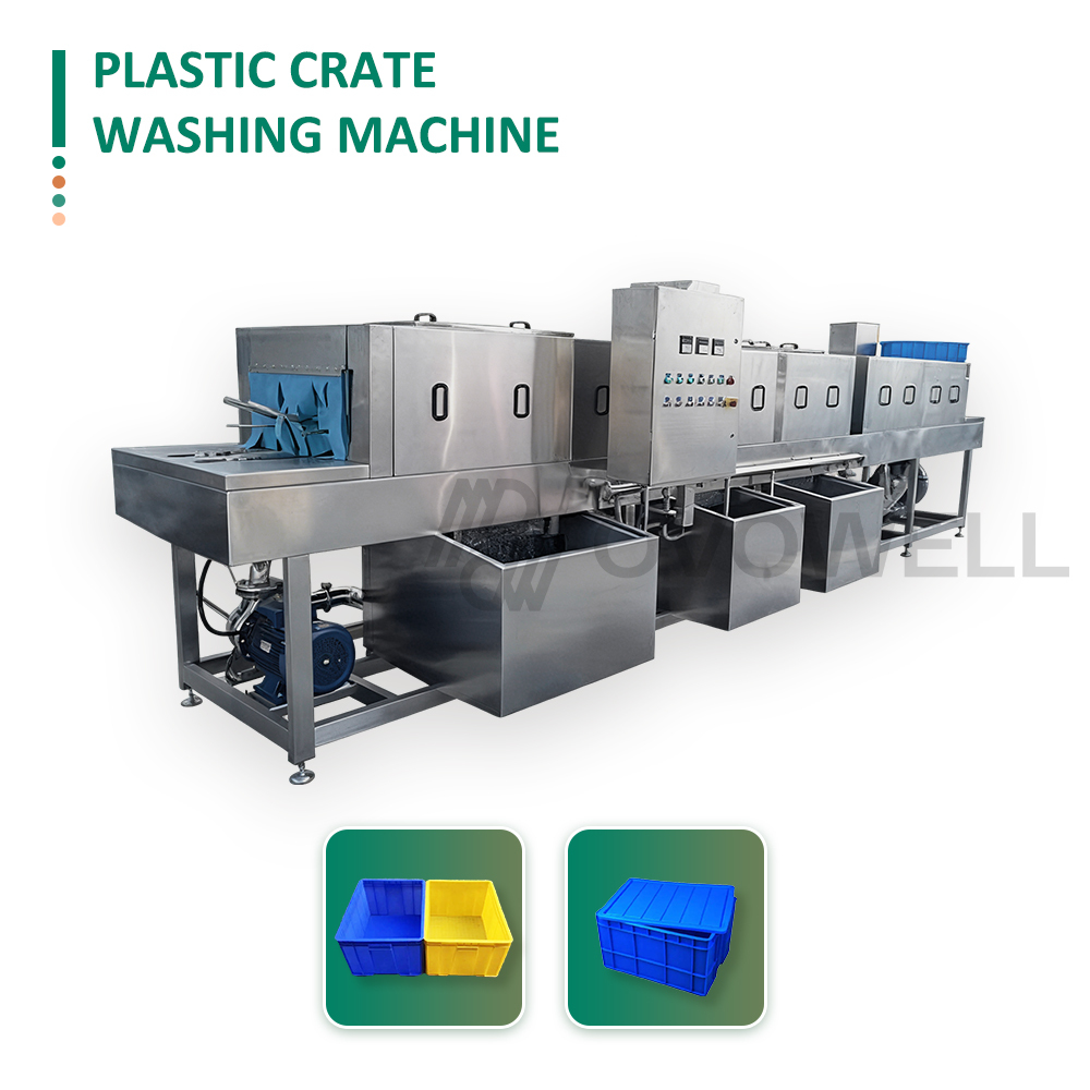 Automatic Plastic Crate Washing Machine