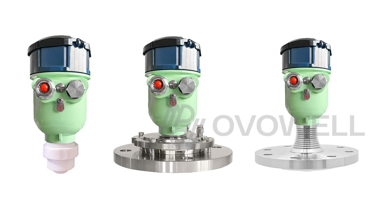 Radar level meters for feed silo monitoring