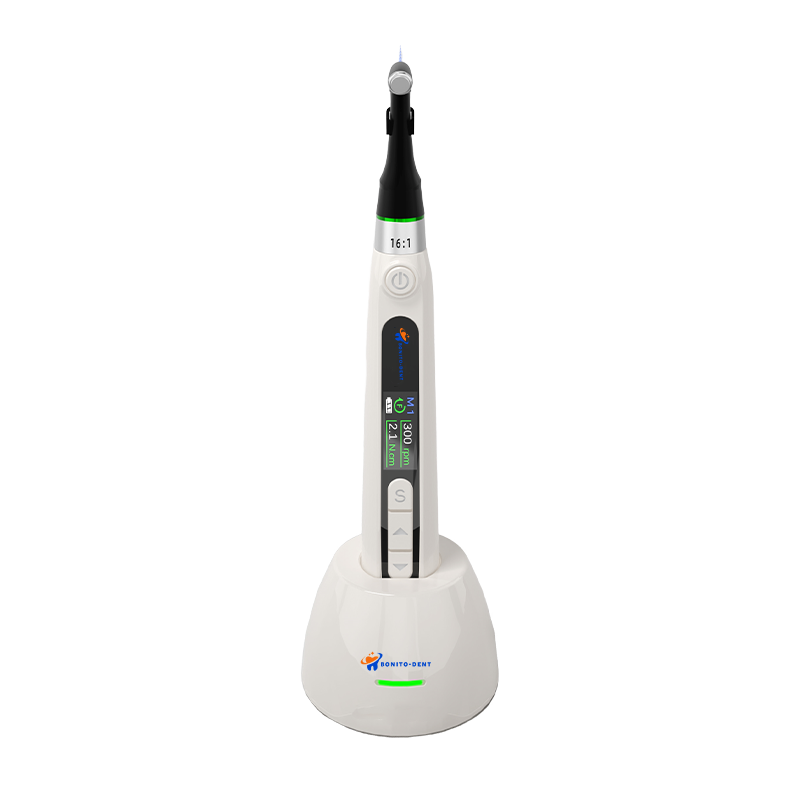 NewDental Endo Motor Wireless with LED 16:1 Contra Angle  Endodontic Instrument Rotary File Root Canal Treatment Apex Locator,NewDental Endo Motor Wireless with LED 16:1 Contra Angle  Endodontic Instrument Rotary File Root Canal Treatment Apex Locator