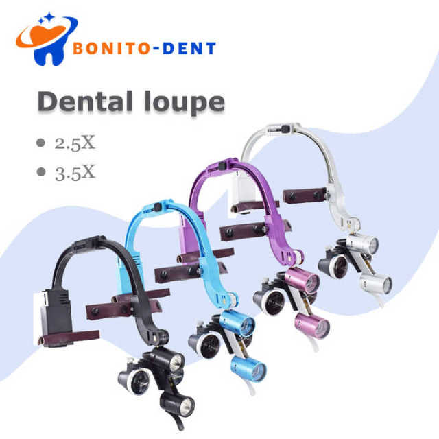 2.5X 3.5X Surgical Loupes Microscope 5W Binocular Loupe LED Headlight Dental Medical Manufacturer,2.5X 3.5X Surgical Loupes Microscope 5W Binocular Loupe LED Headlight Dental Medical Manufacturer