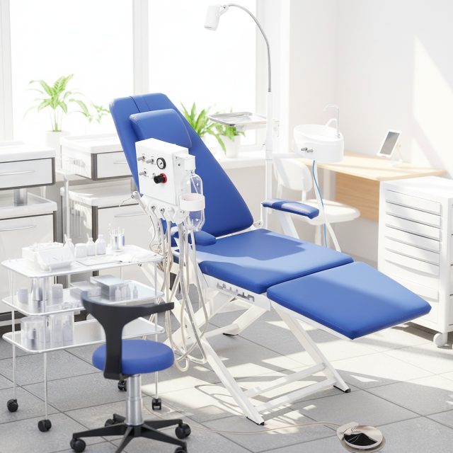 Dental Chair Fully Foldable Mobile Dental Unit With Portable Turbine Portable Dental Chair,Dental Chair Fully Foldable Mobile Dental Unit With Portable Turbine Portable Dental Chair