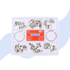 Dental Matrix Bands Sectional Contoured Metal Matrices Filling Material Tools Kit,Dental Matrix Bands Sectional Contoured Metal Matrices Filling Material Tools Kit