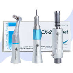 2/4 Hole Dental Slow Low Speed Handpiece Set Straight Contra Angle Air Turbine Dental Lab Equipment Polishing Tool,2/4 Hole Dental Slow Low Speed Handpiece Set Straight Contra Angle Air Turbine Dental Lab Equipment Polishing Tool