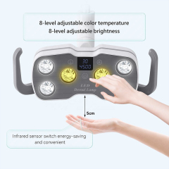 8-Level Adjustable Brightness 6 Bulbs Dental LED Lighting 9w Dental Chair Unit Lamp for Dental Operation,8-Level Adjustable Brightness 6 Bulbs Dental LED Lighting 9w Dental Chair Unit Lamp for Dental Operation