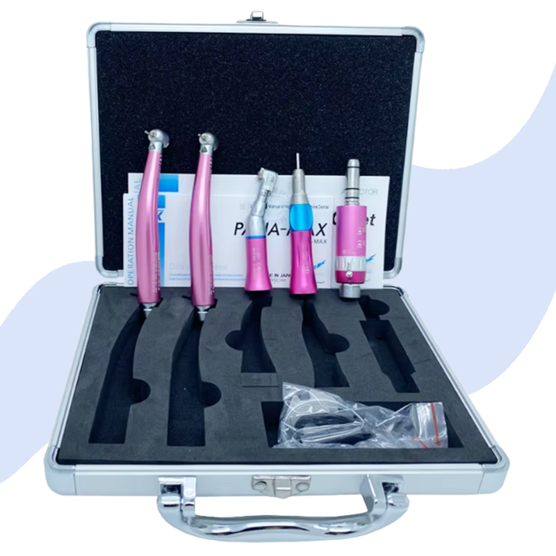Pink Color Ceramic Bearing Dental Handpiece High Speed Low Speed External Handpiece Set Max High Speed Air Handpiece,Pink Color Ceramic Bearing Dental Handpiece High Speed Low Speed External Handpiece Set Max High Speed Air Handpiece