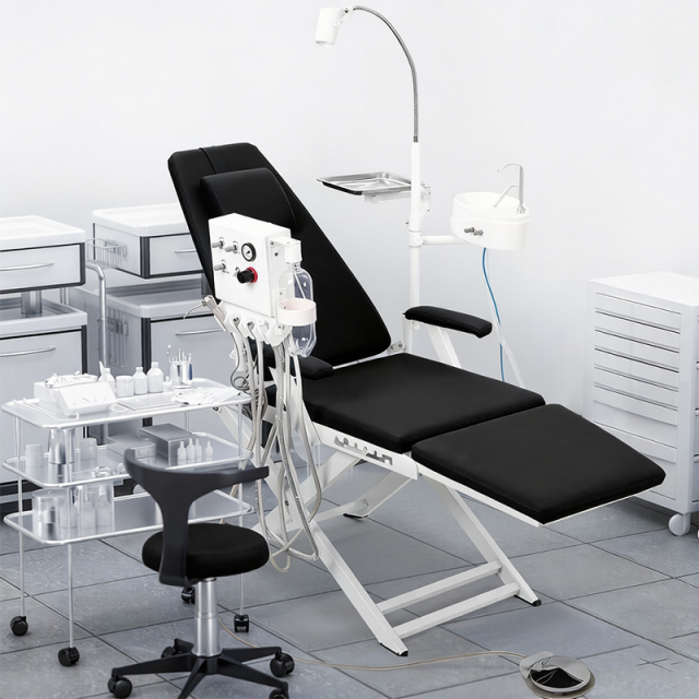 Dentist Portable Folding Dental Chair Mobile Unit Custom Accept Portable Dental Chair Pwith Dental Turbine Cold Light Lamp,Dentist Portable Folding Dental Chair Mobile Unit Custom Accept Portable Dental Chair Pwith Dental Turbine Cold Light Lamp