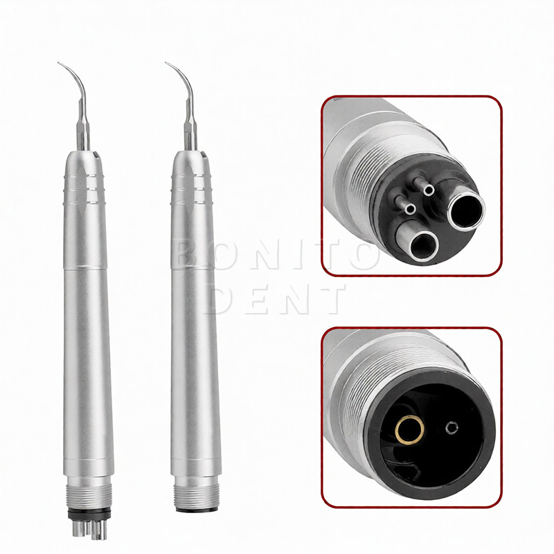 Dental Air Scaler Handpiece 2 Holes 4 Holes High Frequency Pneumatic Scaler With 3 Tips with CE Certified,Dental Air Scaler Handpiece 2 Holes 4 Holes High Frequency Pneumatic Scaler With 3 Tips with CE Certified