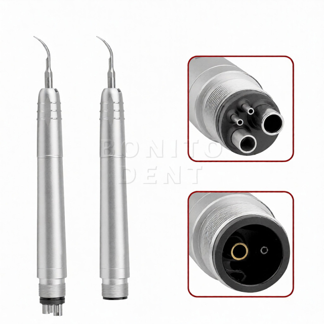 Dental Air Scaler Handpiece 2 Holes 4 Holes High Frequency Pneumatic Scaler With 3 Tips with CE Certified,Dental Air Scaler Handpiece 2 Holes 4 Holes High Frequency Pneumatic Scaler With 3 Tips with CE Certified