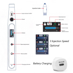 Digital Painless Oral Dental Injection Anesthesia Syringe Booster Dental Injector for Anesthesia,Digital Painless Oral Dental Injection Anesthesia Syringe Booster Dental Injector for Anesthesia