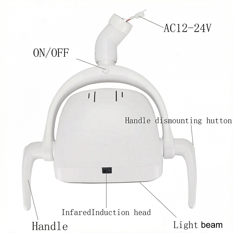 4 LED Sensor Oral Operation Lamp Dental Chair Shadowless Lamp with Power Source Electricity Source,4 LED Sensor Oral Operation Lamp Dental Chair Shadowless Lamp with Power Source Electricity Source