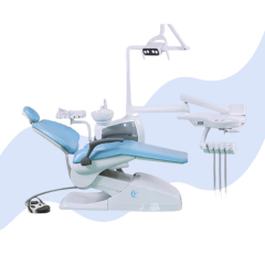 Dental Medical Equipments Ergonomic Dental Chair Full Set Comfortable Electric Dental Chair Unit With LED Sensor Oral Lamp,Dental Medical Equipments Ergonomic Dental Chair Full Set Comfortable Electric Dental Chair Unit With LED Sensor Oral Lamp