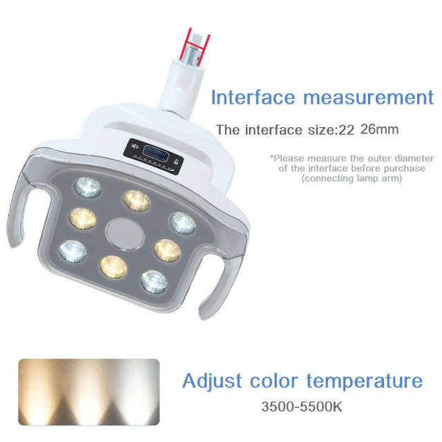 Dental Chair LED Treatment Light Universal Oral Operating Lamp Adjustable Brightness,Dental Chair LED Treatment Light Universal Oral Operating Lamp Adjustable Brightness