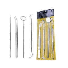 Dental Kit Stainless Steel Dental Mirror Probe and Tweezer Instrument Kit,Dental Kit Stainless Steel Dental Mirror Probe and Tweezer Instrument Kit