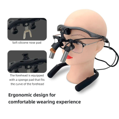 3.5X 6.5X Ergonomic Design CE Certified Class II Prism Loupes Dental ENT Surgical Customized Magnifying,3.5X 6.5X Ergonomic Design CE Certified Class II Prism Loupes Dental ENT Surgical Customized Magnifying