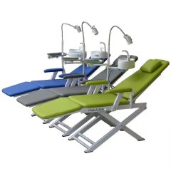Dental Portable Chair Unit Mobile Folding Chair with Led Light Work with Portable Turbine Unit,Dental Portable Chair Unit Mobile Folding Chair with Led Light Work with Portable Turbine Unit