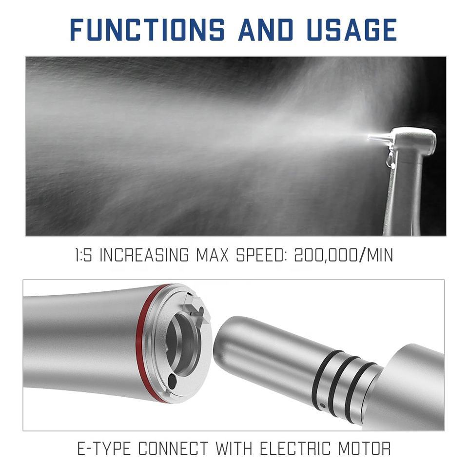 NSK Dental Increasing 1:5 Red Contra Angle With Fiber Optic for Dental Electric Micro Motor Implant Dental Handpiece,NSK Dental Increasing 1:5 Red Contra Angle With Fiber Optic for Dental Electric Micro Motor Implant Dental Handpiece