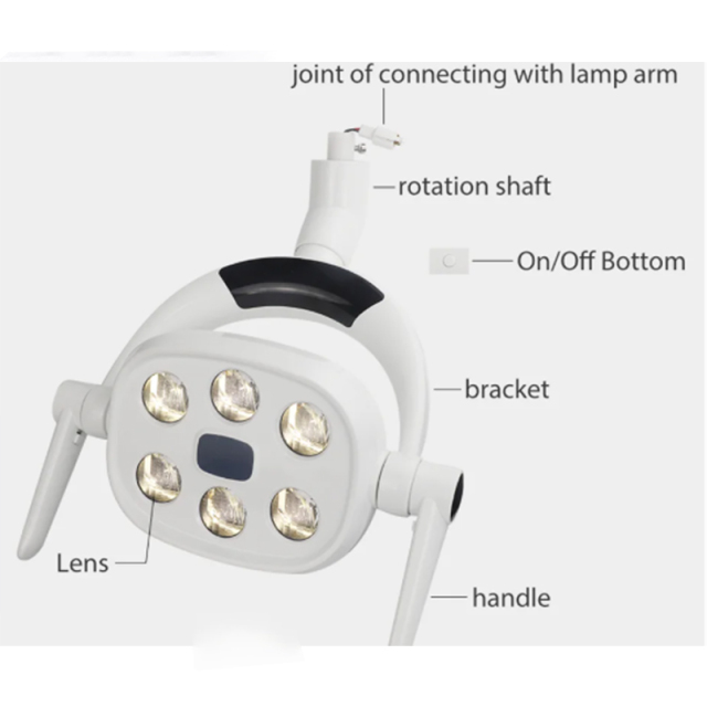 Dental Equipment 6 LED Light With Induction Switch Is Suitable for Hospital Doctors Dental Oral Surgery,Dental Equipment 6 LED Light With Induction Switch Is Suitable for Hospital Doctors Dental Oral Surgery