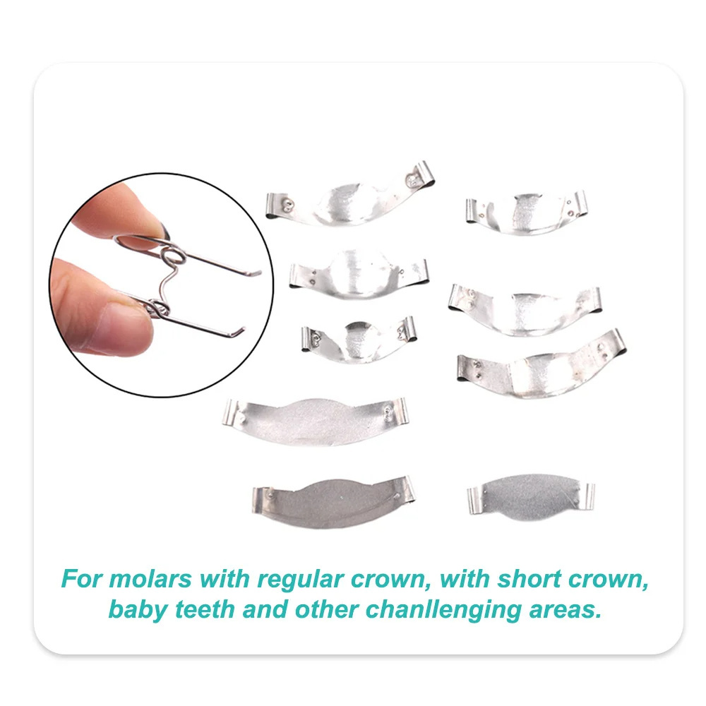 Dental Matrix Bands Sectional Contoured Metal Matrices Filling Material Tools Kit,Dental Matrix Bands Sectional Contoured Metal Matrices Filling Material Tools Kit