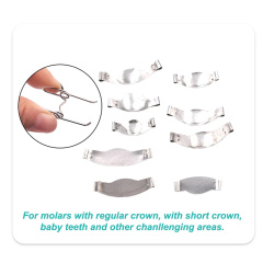 Dental Matrix Bands Sectional Contoured Metal Matrices Filling Material Tools Kit,Dental Matrix Bands Sectional Contoured Metal Matrices Filling Material Tools Kit